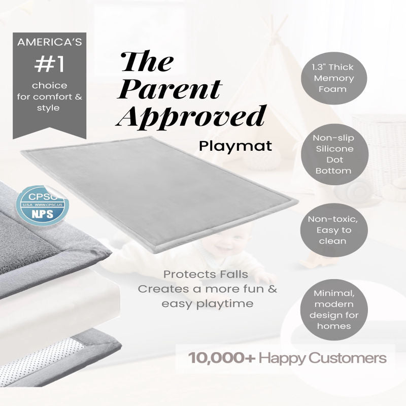Nookli™ 1.3'' Premium Plush Play Mat