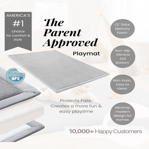Nookli™ 1.3'' Premium Plush Play Mat