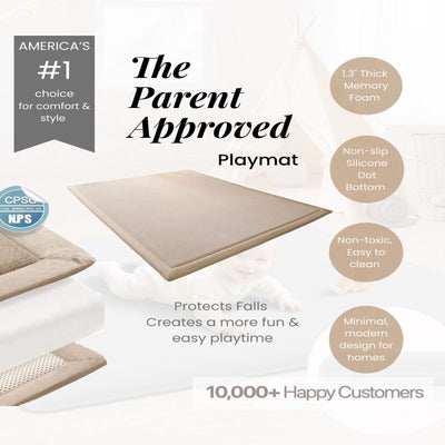 Nookli™ 1.3'' Premium Plush Play Mat