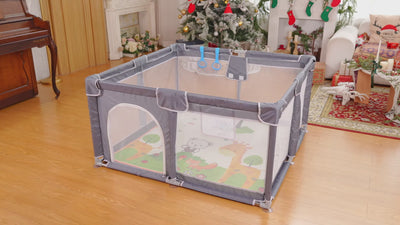 Nookli™ 50x50 Inch Baby Playpen