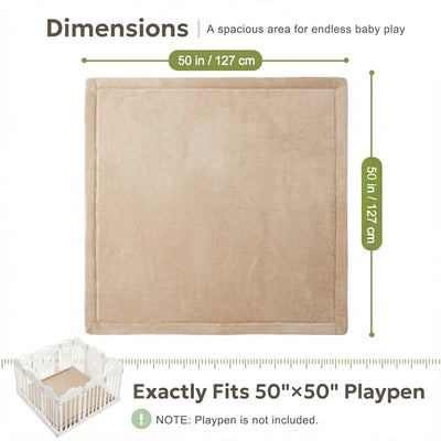 Nookli™ 1.3'' Premium Plush Play Mat